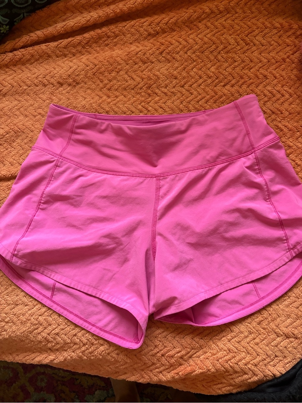 Lululemon Athletic Shorts in Bright Pink 4